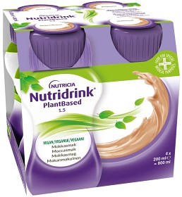 Bild på Nutridrink Plantbased Mocca 4 x 200 ml