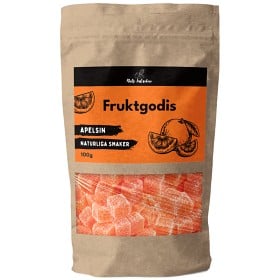 Bild på Nuts Fabriken Fruktgodis Apelsin 100 g