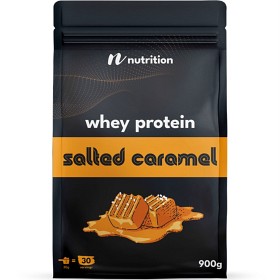 Bild på Nuts Fabriken Whey Protein Salted Caramel 900 g