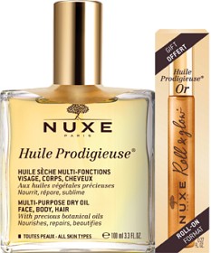 Bild på Nuxe Huile Prodigieuse Multipurpose Dry Oil And Roll-On Limited Edition 2023, 108 ml