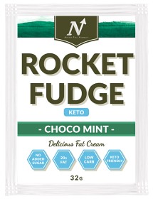 Bild på Nyttoteket Rocket Fudge Keto Choco Mint Cream 32 g