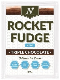 Bild på Nyttoteket Rocket Fudge Keto Triple Chocolate Cream 32 g