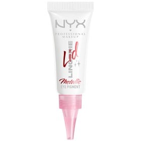 Bild på NYX Professional Makeup Lid Lingerie flytande ögonskugga 01 Satin Silver 6 ml
