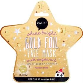 Bild på Oh K! Let It Shine Gold Foil Face Mask