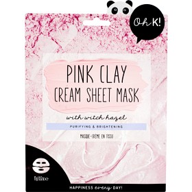 Bild på Oh K! Pink Clay & Witch Hazel Cream Sheet Mask 15 g