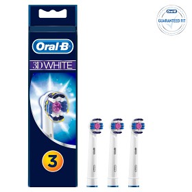 Bild på Oral-B 3D White borsthuvud 3 st
