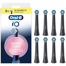 Bild på Oral-B iO Gentle Care Tandborsthuvuden Svart 8 st