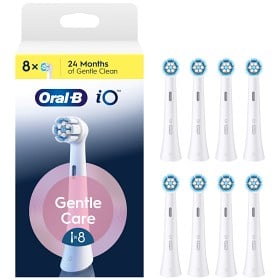 Bild på Oral-B iO Gentle Care Tandborsthuvuden Vit  8 st