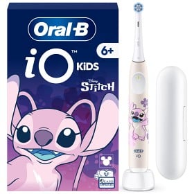 Bild på Oral-B iO Kids Eltandborste Disney Angel Lilo & Stitch 1 tandborsthuvud, 1 resefodral