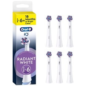 Bild på Oral-B iO Radiant White Tandborsthuvuden Vit 6 st