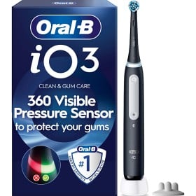 Bild på Oral-B iO3 Eltandborste Svart + 1 tandborsthuvud