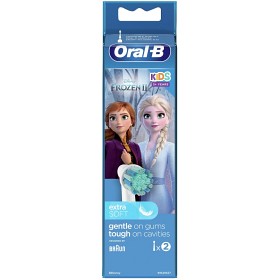 Bild på Oral-B Kids Frozen II Extra Soft tandborsthuvud 3+ år 2 st