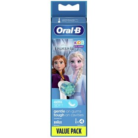 Bild på Oral-B Kids Frozen II Extra Soft tandborsthuvud 3+ år 4 st