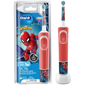 Bild på Oral-B Kids Spiderman Extra Soft eltandborste 3+ år