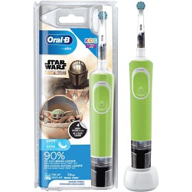 Bild på Oral-B Kids Star Wars Mandalorian Extra Soft eltandborste 3+ år