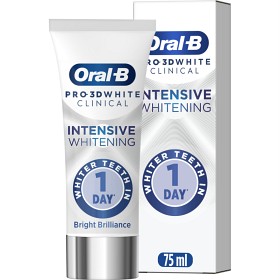 Bild på Oral-B Pro 3D White Clinical Bright Brilliance tandkräm 75 ml