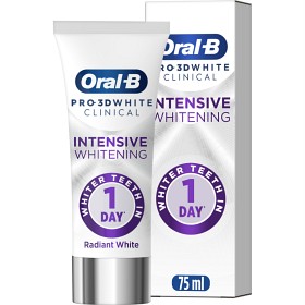 Bild på Oral-B Pro 3D White Clinical Radiant White tandkräm 75 ml