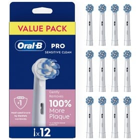Bild på Oral-B Pro Sensitive Clean tandborsthuvuden 12 st