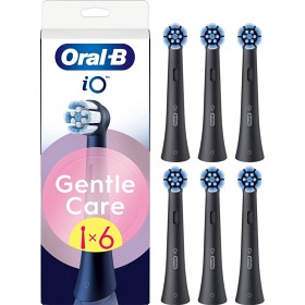Bild på Oral-B iO Gentle Care tandborsthuvuden, Svart, 6 st