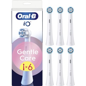Bild på Oral-B iO Gentle Care tandborsthuvuden, Vit, 6 st
