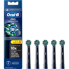 Bild på Oral-B Pro Cross Action Black borsthuvuden, 5-pack