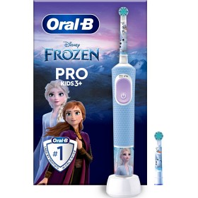Bild på Oral-B Pro Kids eltandborste Frozen, 2 tandborsthuvuden, från 3 år