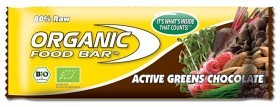 Bild på Organic Food Bar Active Greens Chocolate 70 g