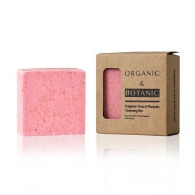 Bild på Organic & Botanic Bulgarian Rose & Rhubarb Cleansing Bar 70 g