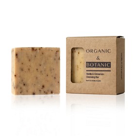 Bild på Organic & Botanic Vanilla & Cinnamon Cleansing Bar 70 g