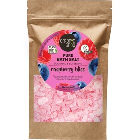 Bild på Organic Shop Bath Salt Raspberry Bliss 500 g