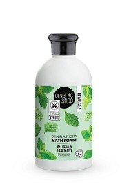 Bild på Organic Shop Bath Foam Melissa & Rosemary 500 ml