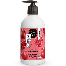 Bild på Organic Shop Hand Soap Pomegranate & Patchouli 500 ml