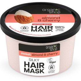 Bild på Organic Shop Hårmask/Hårinpackning Mandel & Körsbär 250 ml