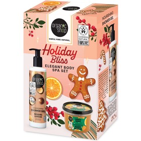 Bild på Organic Shop Presentbox Holiday Bliss 280 ml + 250 ml