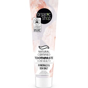 Bild på Organic Shop Toothpaste Minerals & Sea Salt 100 g