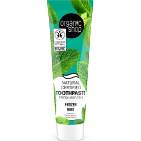 Bild på Organic Shop Toothpaste Frozen Mint 100 g