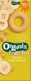 Bild på Organix Banana Baby Biscuits 54 g