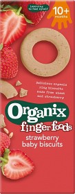 Bild på Organix Strawberry Baby Biscuits 54 g