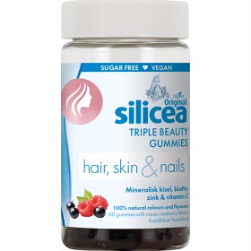 Bild på Original Silicea Triple Beauty Gummies Hair, Skin & Nails 60 st