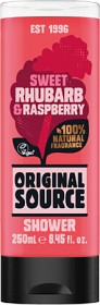 Bild på Original Source Rhubarb & Raspberry Shower 250 ml