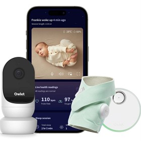 Bild på Owlet Dream Sock + Cam2 Bundle, Mint