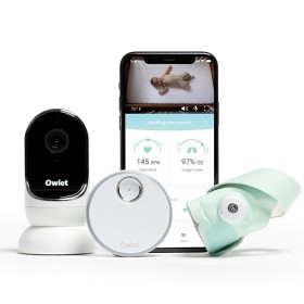 Bild på Owlet Monitor Duo 3 Babyvakt + Babylarm (Mint)