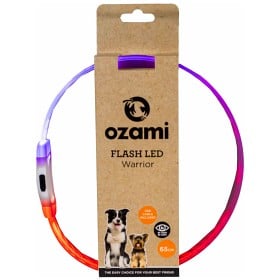 Bild på Ozami Flash LED-halsband Warrior Multicolour 65 cm