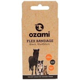 Bild på Ozami Flex Bandage svart 10 x 450 cm