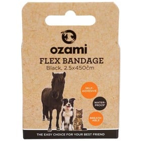 Bild på Ozami Flex Bandage svart 2,5 x 450 cm