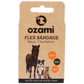 Bild på Ozami Flex Bandage svart 7,5 x 450 cm