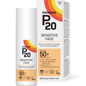 Bild på P20 Sensitive Face Sunscreen SPF 50+ 50 g