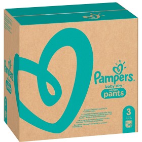 Bild på Pampers Baby-Dry Byxblöjor S3 (6kg-11kg), 180 st