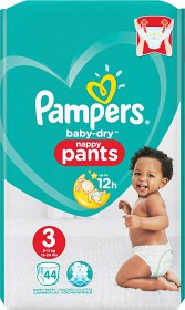 Bild på Pampers Baby-Dry Nappy Pants S3 6-11kg 44 st