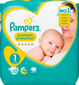 Bild på Pampers New Baby S1 2-5kg 22 st